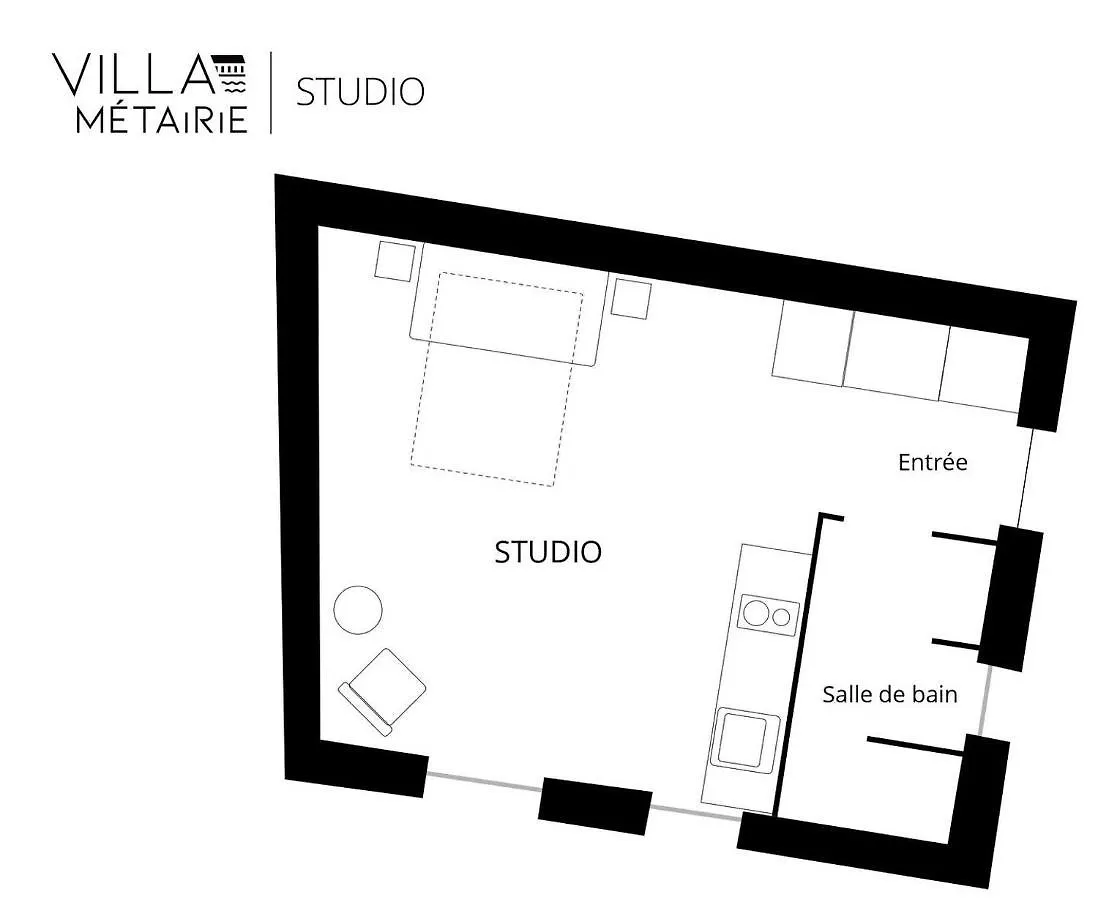 La Villa Metairie Locmaria